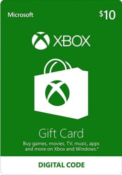 10 Xbox Gift Card
