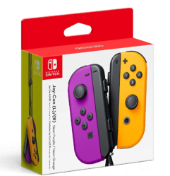 Nintendo Switch Joy Con Purple Orange