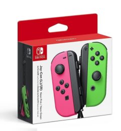 Nintendo Joy Con Pink / Green